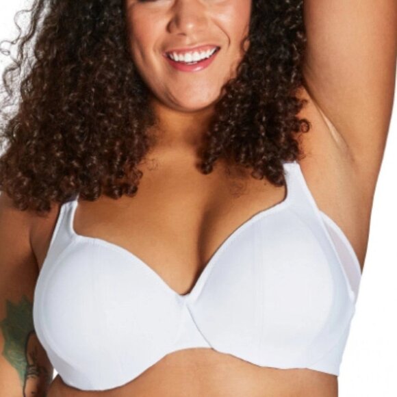 Trusst Lingerie Naomi White Full Figure Bra Size 38F - Picture 2 of 5